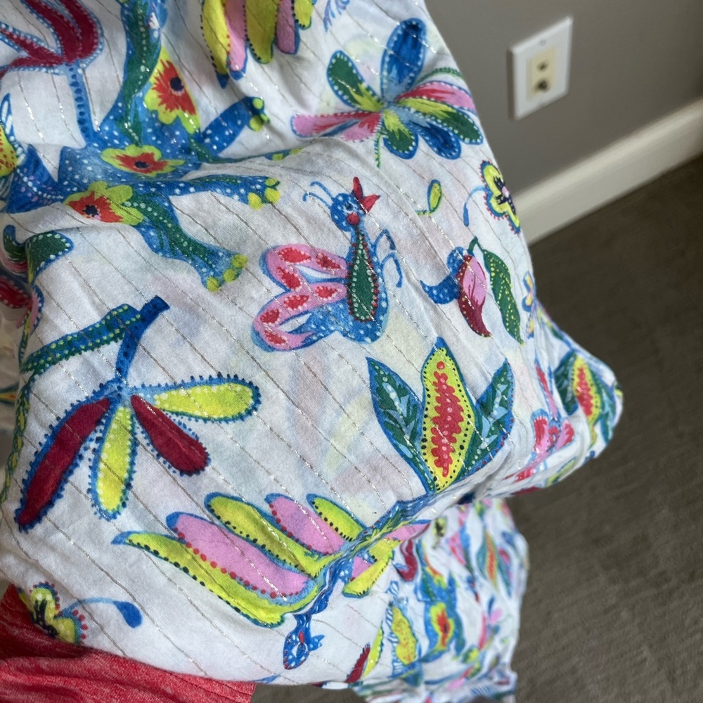 Anthropologie Floral Pajama Pants - Multicolor - Picture 4 of 5